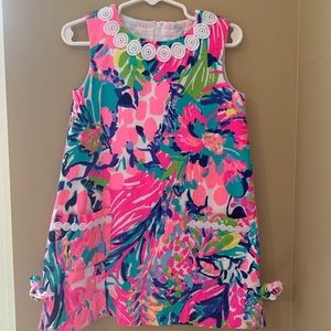 Lily Pulitzer Girls Shift Dress Size 4